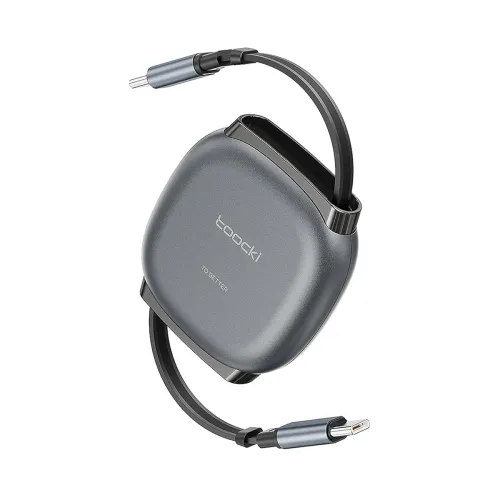 Image of INICIO 100W Retractable USB-C Fast Charging Cable (1m)