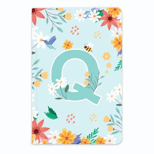 Image of Initial Q Premium Soft Bound Notebook Diary B6 (160 Pages)
