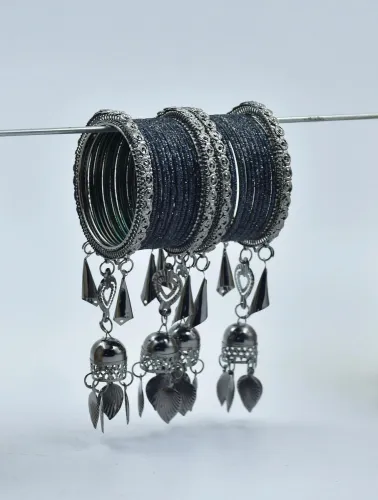 Image of Ink innaka Metal Bangle Set