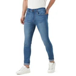 INKD Mens Slim Fit Jeans - Mid-Rise