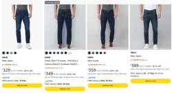 INKD Men's Jeans at minimum 85% Discount