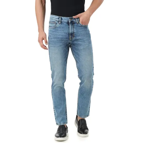 Image of INKD Men's Regular Fit Jeans - Mid-Rise 