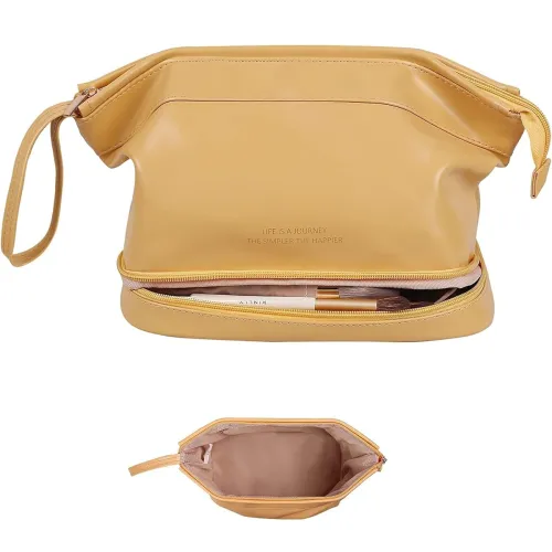 Image of INKMILAN Women's Travel Makeup Bag