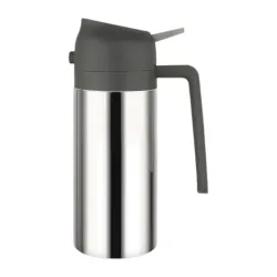 INKULTURE 2-in-1 Oil Sprayer & Pourer Bottle 500 ml, Pack of 01, Black | Stainless Steel Cooking Oil Dispenser with Handle | For Air Fryer, Kitchen, BBQ, Salad & Grilling