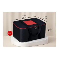 INN-VENTORE Nylon Underbed Storage Bags (Set of 3)