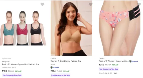 Image of Innerwear And Swimwear Up to 90% DIscount