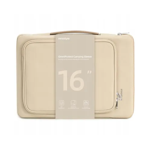 Image of innostyle OmniProtect Carrying Sleeve, Gentle Sand, 16inch