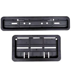 INNOVQARAJ Bike HSRP IND Number Plate Frame Cover (Standard Size for All Bikes)