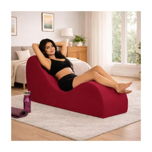 Image of INNOWIN Chaise Lounge Yoga Chair with Cushion
