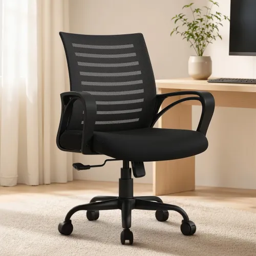 Image of INNOWIN Mini Jazz Mesh Mid-Back Ergonomic Home Office Chair