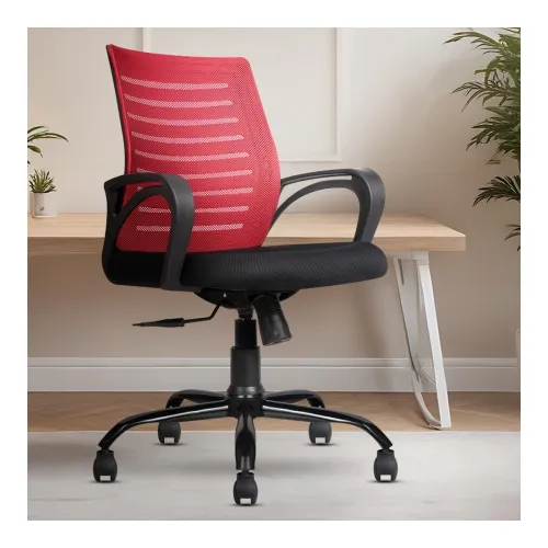 Image of INNOWIN Mini Jazz Ergonomic Office Chair – Red