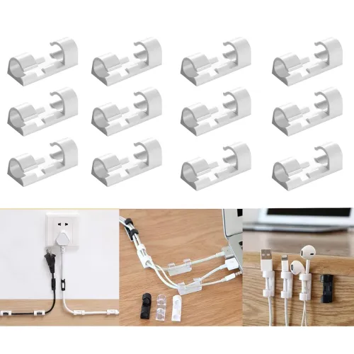 Image of Inovera Cable Management Clips 20-Pack