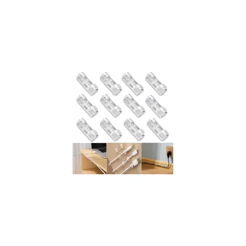 Image of INOVERA (LABEL) 20 Pieces Wire Cable Management Clip