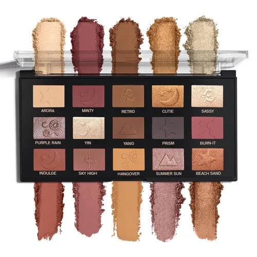 Image of INSIGHT All Eyes On You Eyeshadow Palette (17 g) | Mix of 15 Matte