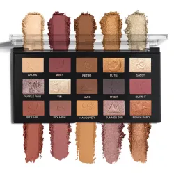 INSIGHT All Eyes On You Eyeshadow Palette (17 g) | Mix of 15 Matte