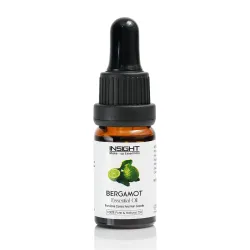 INSIGHT Beragmot Essential Oil for stress relief | Acne treatment | Mood booster | Citrus aromatherapy | glowing skin | Calming | Refreshing -10ml