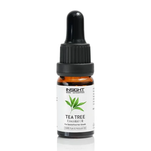 Image of INSIGHT Tea Tree Essential Oil - Anti-inflammatory | Soothes scalp irritation | Reduces hair fall | Combats dandruff | U
