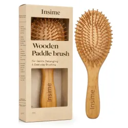 INSIME Wooden hair brush for Women & Men
