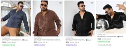 Instafab Plus Mens Shirts upto 75% Discount
