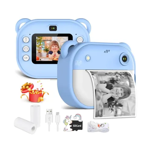 Image of Instant Print Camera for Kids, Full HD 1080P