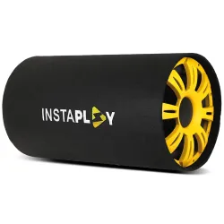 INSTAPLAY Thunder Black 12 Inch Subwoofer | Active Deep Bass Tube Speaker with 6500W Inbuilt Amplifier & Bluetooth Connectivity | Underseat High-Power Car Woofer | Easy Installation | Car Ac...