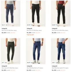 Integriti Mens Jeans @ Flat 80% Discount