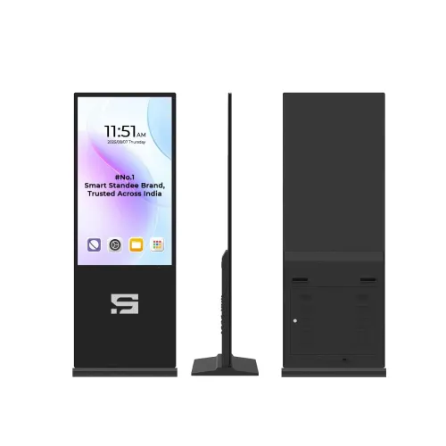 Image of Interactive Vivid Non Touch Screen Digital Standee Kiosk