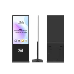 Interactive Vivid Non Touch Screen Digital Standee Kiosk