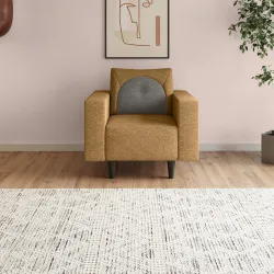 Interio by Godrej Cresco 1-Seater Fabric Sofa