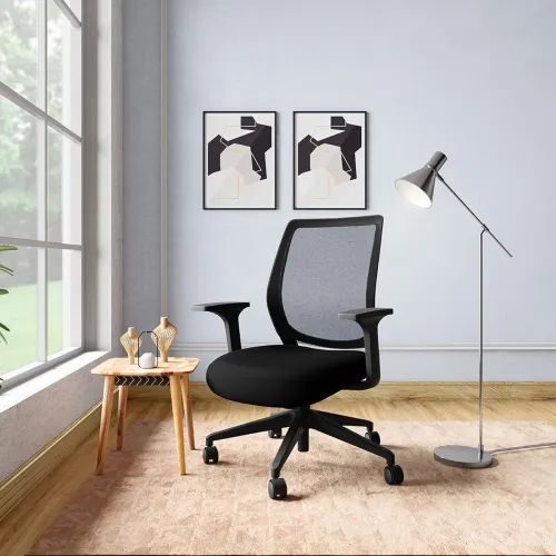 Image of Interio by Godrej Curv Premium Mesh Wide Back Ergonomic Chair