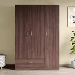 Interio by Godrej EWA 3-Door Wooden Wardrobe