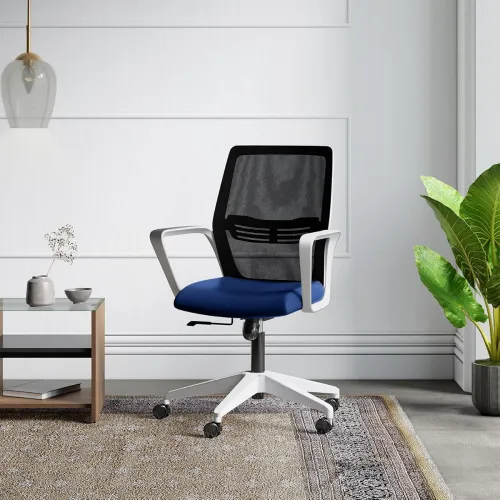 Image of Interio by Godrej Vurv Mesh Mid Back Study Chair