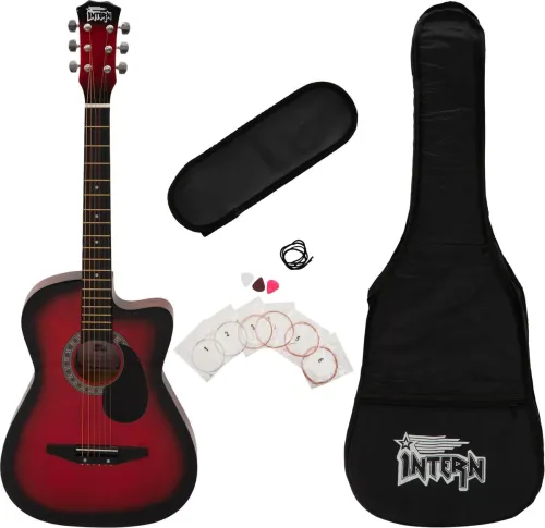 Image of intern INT-38C-RD-G Acoustic Guitar 