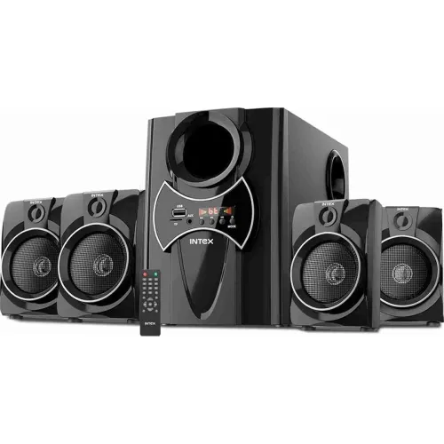 Image of Intex 2650 Pro Auxiliary, Bluetooth Deep Bass Home Theater with Subwoofer 4.1