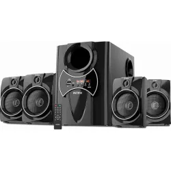 Intex 2650 Pro Auxiliary, Bluetooth Deep Bass Home Theater with Subwoofer 4.1