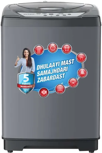 Image of Intex 6.5 kg Fully Automatic Top Load Grey (FA65BGPT)
