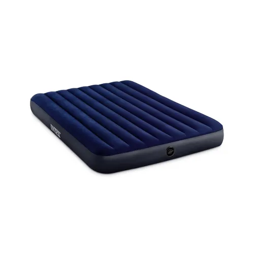 Image of Intex 64759E Dura-Beam Standard Downy Air Mattress: Fiber-Tech – Queen Size