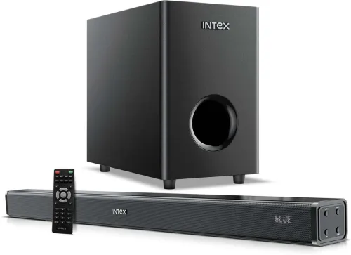 Image of Intex Beast 9001 Sound Bar with Subwoofer 90 W Bluetooth Soundbar (Black, 2.1 Channel)