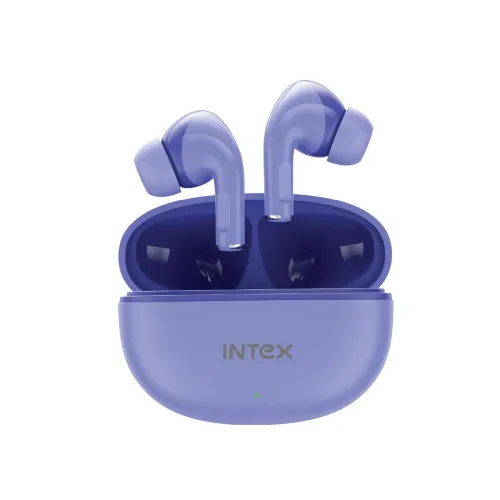 Image of Intex Buds AERO TWS Bluetooth Earbuds with AI ENC, Deep Bass, 13mm Driver, Type-C Fast Charging, 32H Playtime, Low Laten