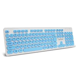 Intex Classy Wired Keyboard with 8 Million Keystrocks | Anti-Slip | Durable and Strong ABS Material |