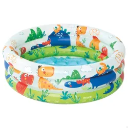 Intex Dinosaur 3 Ring Baby Pool (24 in X 8.5 in)