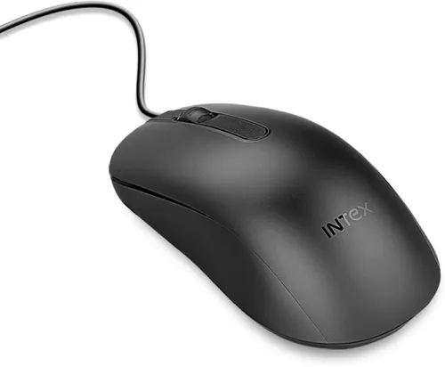 Image of Intex ECO-8 Wired Optical Mouse (USB, Black)