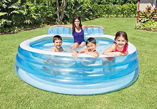Image of Intex Inflatable Family Lounge Pool with Bench (57190)