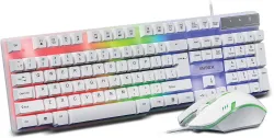 Intex IT-KB334 Wired USB Standard Gaming Keyboard Compatible with Desktop, Laptop, Mac Wired Gaming Keyboard & Mouse IT-