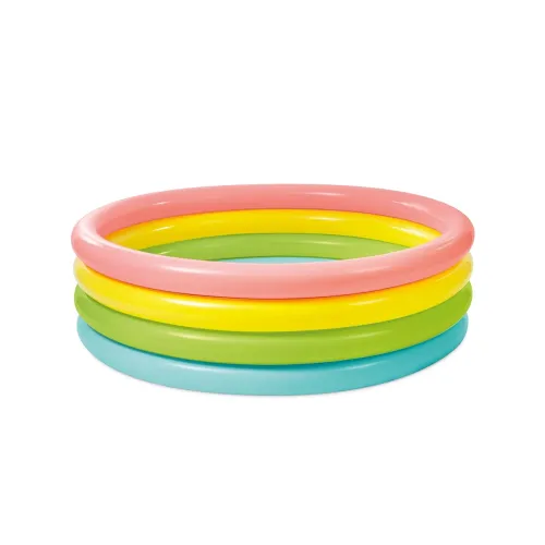Image of Intex Kids 4-Ring Sunset Glow Pool 
