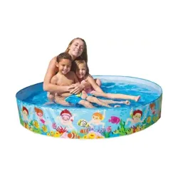 Intex 5Ft X 10In Ocean Reef Snapset Pool Bath Toy (Multicolor)
