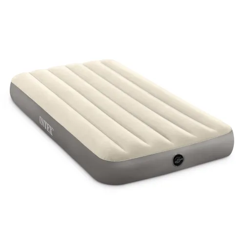 Image of Intex Polyvinyl Chloride (Pvc) Deluxe Singlehigh Airbed