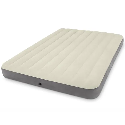 Image of Intex Polyvinyl Chloride (PVC) Deluxe Single High Airbed