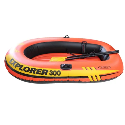 Image of Intex Vinyl 300 Inflatable Boat 