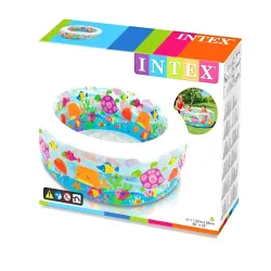 Intex 318 L Floor Aquarium Pool (Ages 6 Years Plus)